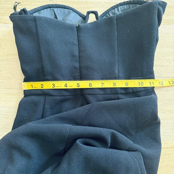 Zimmermann Crepe Strapless Dress in Navy NEW - Picture 8 of 14